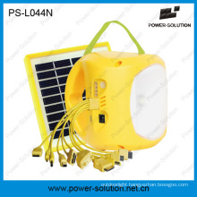 Portable Lithium Battery LED Solar Lamp with Phone Charging